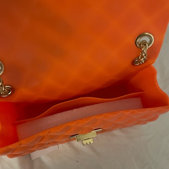 NWT Emperia plastic orange cute clutch/small purse - Picture 6 of 6